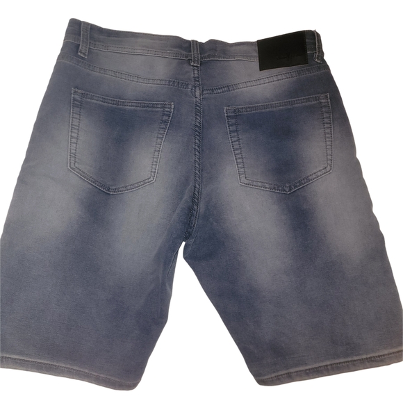 Tailor Vintage Men's Blue Denim Shorts 30 - Picture 3 of 4